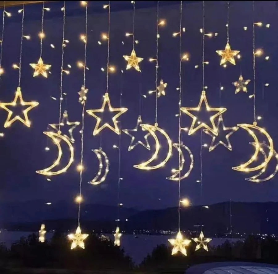 Magične Led Lampice Mesec i Zvezdice