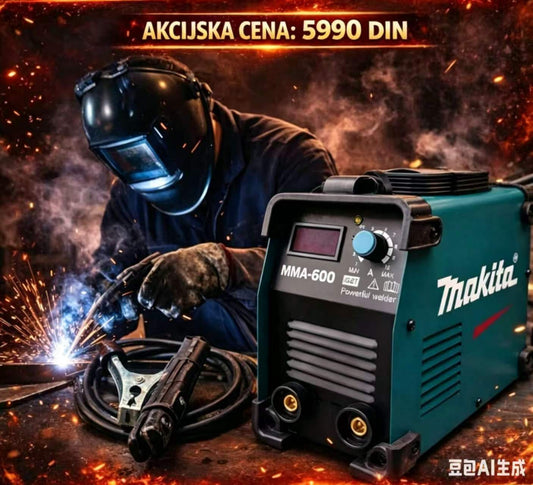INVERTER APARAT ZA VARENJE-MAKITA MMA-600