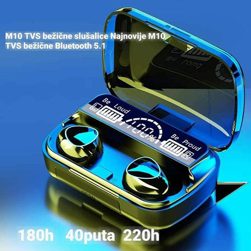 M10 bežične Bluetooth slušalice