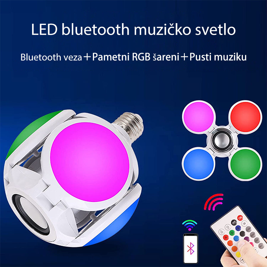 LED bluetooth muzičko svetlo